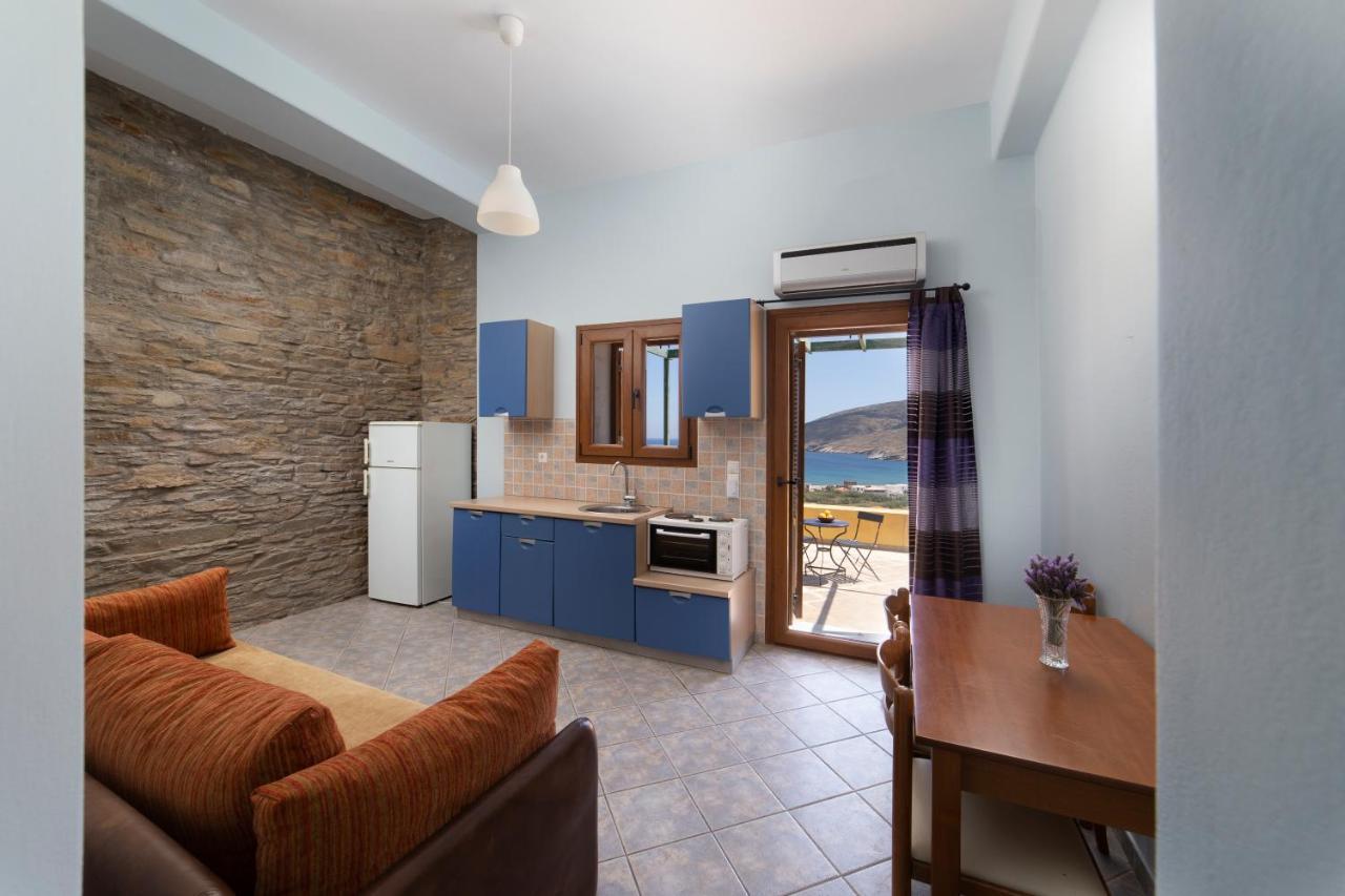 Spertos Apartments Ormos (Andros) Exterior foto